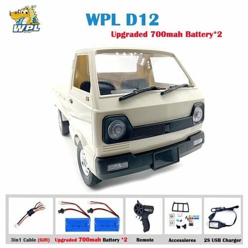 Wpl d12 car - 1:10, rc
