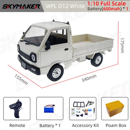 Wpl d12 car - d12, 1:10