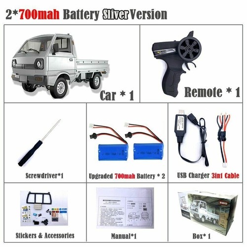 New wpl d12 rc car - d12, 1:10